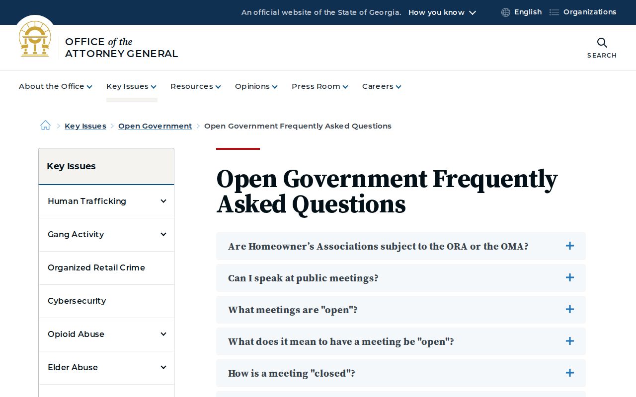 Montgomery County court records and Georgia Open Government FAQ